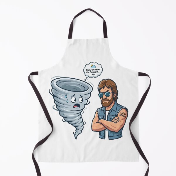Item preview, chuck norris Nature Checks the Forecast… Me designed and sold by Uglyandcute.