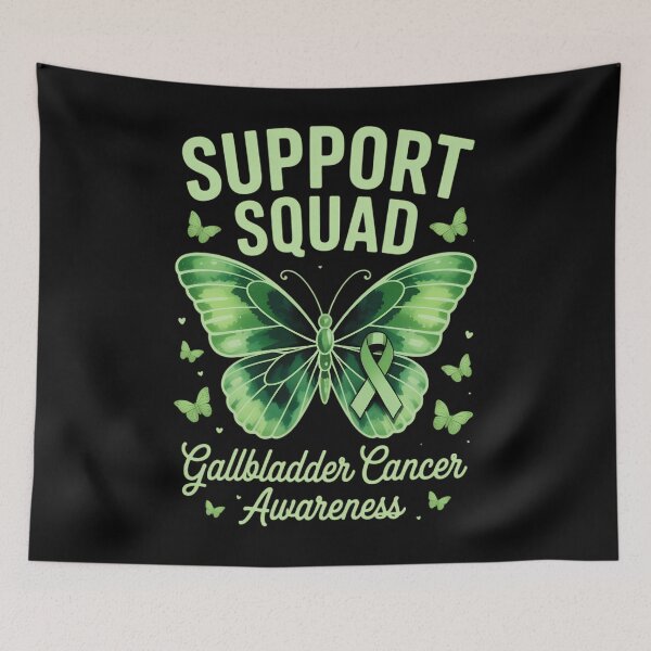 Item preview, Support Squad Gallbladder Cancer Awarenesse designed and sold by PunkNation-Arts.