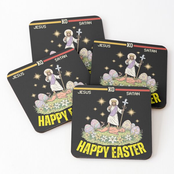 Item preview, HAPPY EASTER | JESUS ALWAYS WINS designed and sold by UnboundFull.