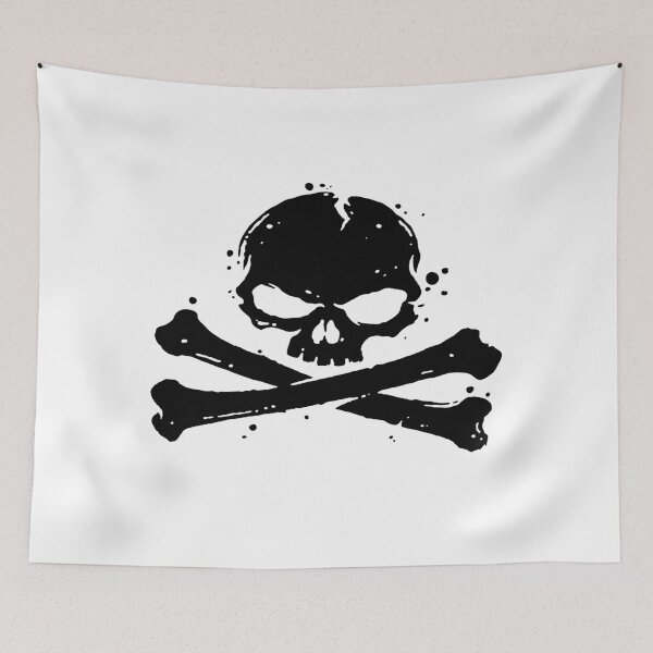 Item preview, Black Skull and Bones designed and sold by RedStormCloud.