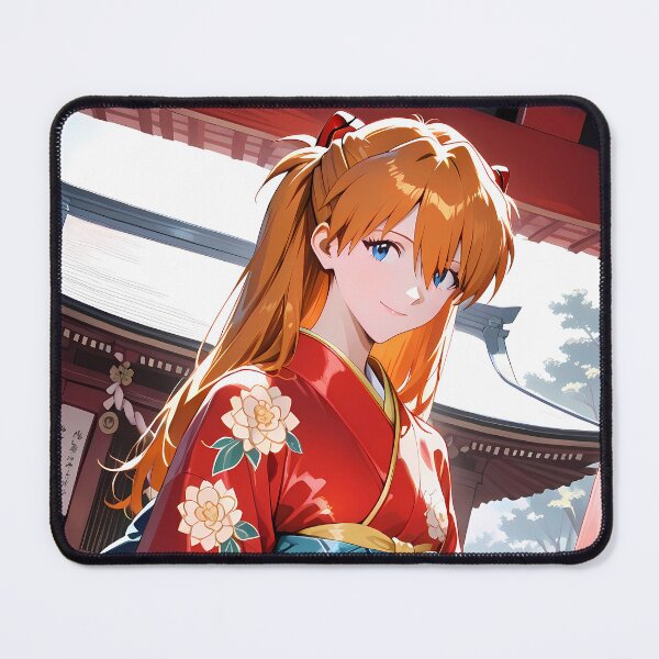 Item preview, Asuka Langley Soryu Neon Genesis Evangelion Red Kimono designed and sold by 108Recordings.
