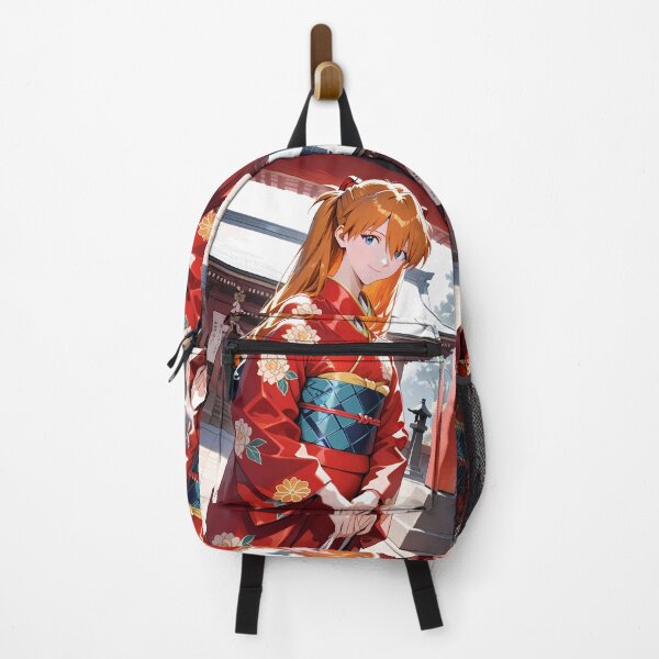 Item preview, Asuka Langley Soryu Neon Genesis Evangelion Red Kimono designed and sold by 108Recordings.