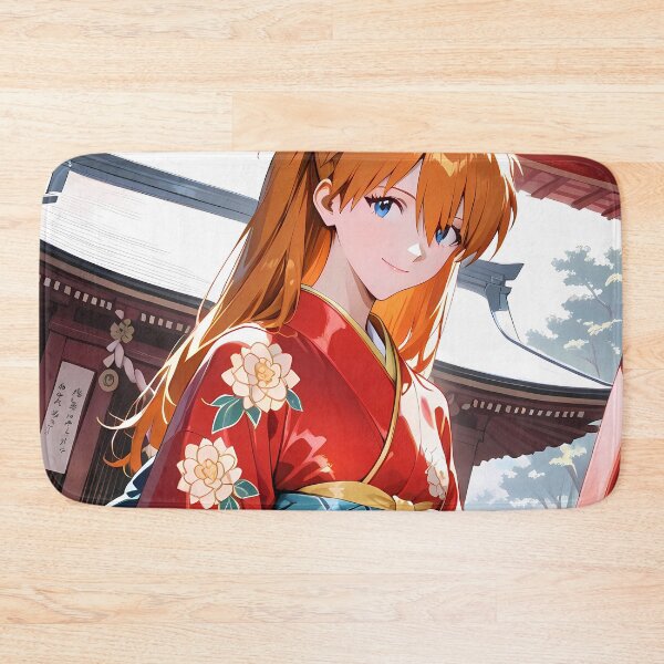 Item preview, Asuka Langley Soryu Neon Genesis Evangelion Red Kimono designed and sold by 108Recordings.