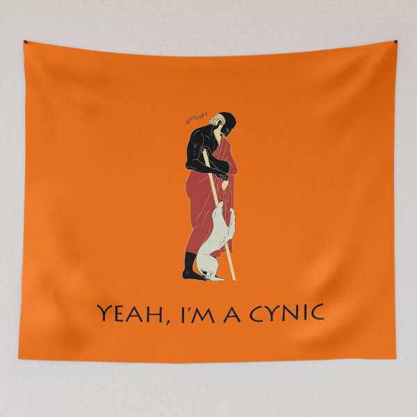 Item preview, As "cynical" as Diogenes designed and sold by Alkaravan Creators.