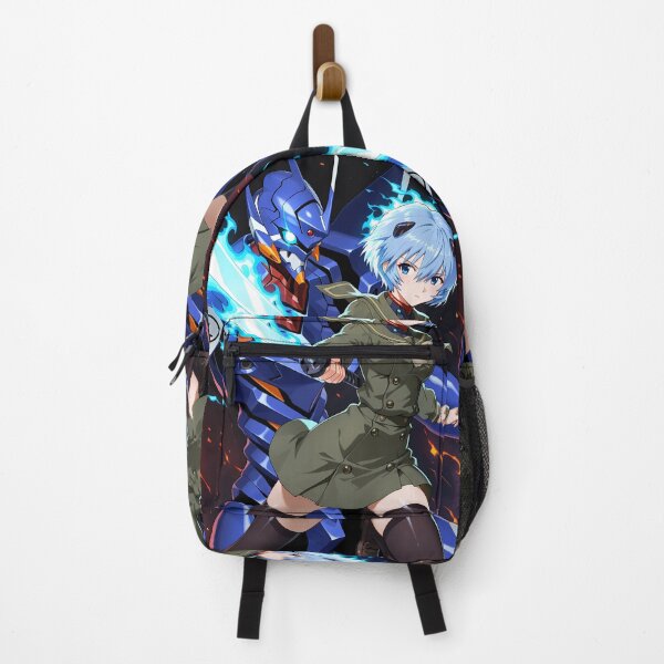 Item preview, Rei Ayanami Neon Genesis Evangelion Anime Girl Waifu Mecha Sword Flame designed and sold by 108Recordings.