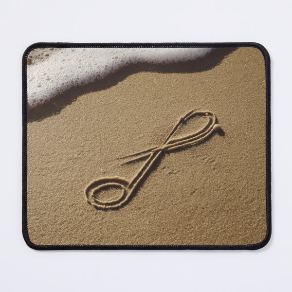 Item preview, Beaming Eighth Note Sand Drawing designed and sold by chase-thewave.
