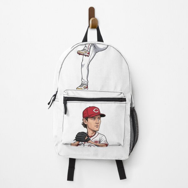 Item preview, Brady Singer Cincinnati Reds Pitcher Big Head Caricature Art designed and sold by artsdylan.
