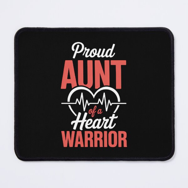 Item preview, Proud Aunt of a Heart Warrior CHD Awareness designed and sold by PunkNation-Arts.