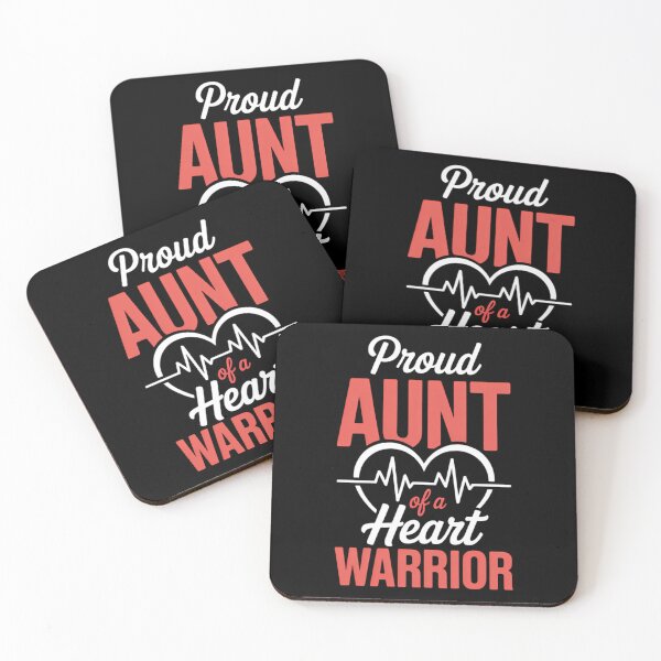 Item preview, Proud Aunt of a Heart Warrior CHD Awareness designed and sold by PunkNation-Arts.