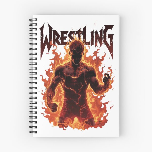 Item preview, Wrestling Fire – Intense Fighter Design designed and sold by Coach-Riz.
