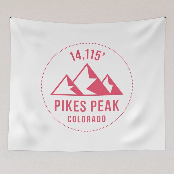 Item preview, Pikes Peak Colorado Rocky Mountains Climbing Souvenirs designed and sold by PunkNation-Arts.