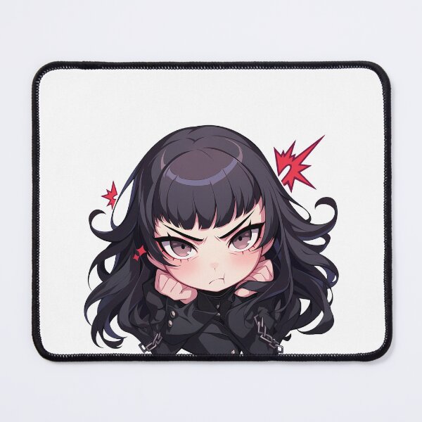 Item preview, Sae Niijima Persona 5 Chibi Angry Prosecutor Energy designed and sold by 108Recordings.