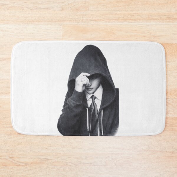 Item preview, BTS Hoodie Hidden Face Dark Aesthetic ARMY Kpop Classic T-Shirt designed and sold by STAATI.