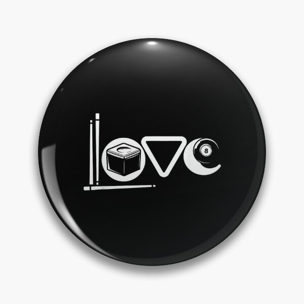 Item preview, Love Billiards Ball Snooker Pool Stick Cue Eight Ball Table designed and sold by RichardXRichard.