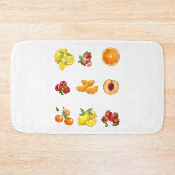 Item preview, Watercolor Citrus and Berry Botanical Illustration Collection designed and sold by VibranPalette.