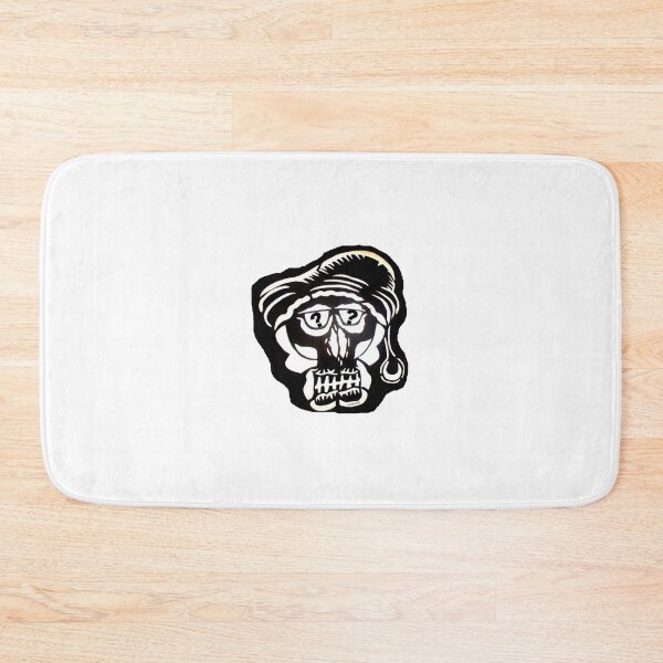 Item preview, Skull with pointed cap, glasses and question mark designed and sold by ZoffArt-Shop.