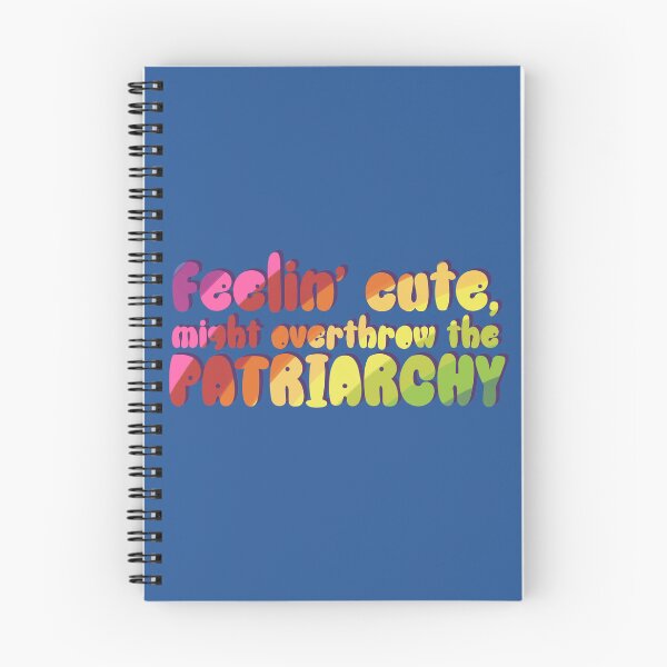 Item preview, Feelin' Cute, Overthrow the Patriarchy designed and sold by RareSquareBearArts.