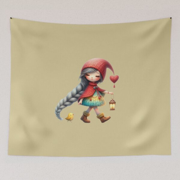Item preview, Free-Spirited Girl  designed and sold by Beyondnote-Art.