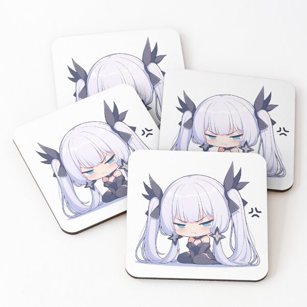 Item preview, Illustrious Azur Lane Chibi Angry Kawaii Waifu Pout designed and sold by 108Recordings.