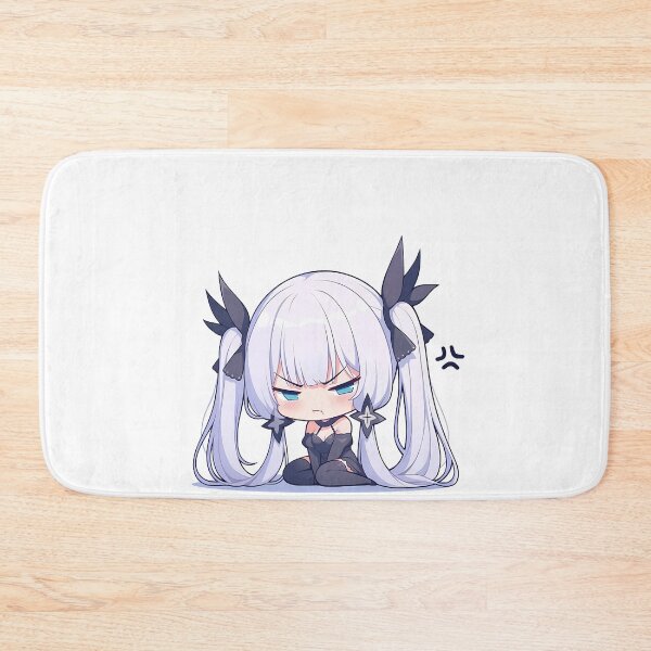 Item preview, Illustrious Azur Lane Chibi Angry Kawaii Waifu Pout designed and sold by 108Recordings.