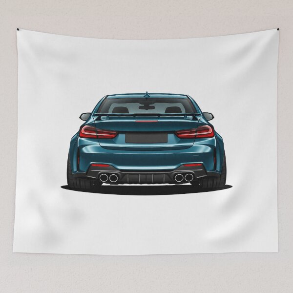 Item preview, German Sports Car Rear View – Performance Coupe Street Design designed and sold by GT Garage.