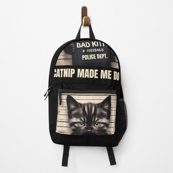 Item preview, Catnip Made Me Do It Mugshot for Cat Lover Cat Mom Cat Dad designed and sold by alber-garnell.
