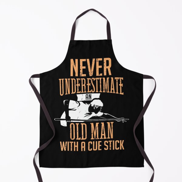 Item preview, Never Underestimate An Old Man Pool Billiards Snooker Player designed and sold by RichardXRichard.