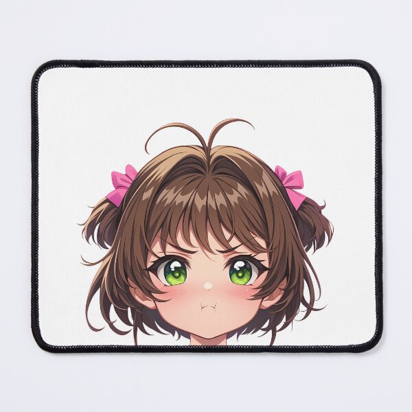 Item preview, Sakura Kinomoto Cardcaptor Sakura Chibi Angry Pout designed and sold by 108Recordings.