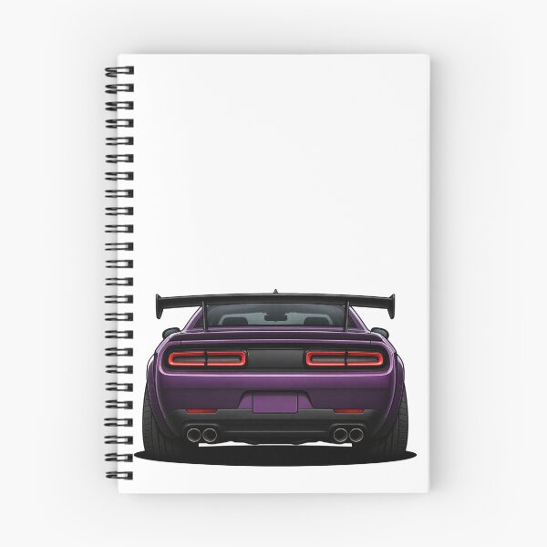 Item preview, Purple Muscle Car Rear View – Widebody Street Performance Design designed and sold by GT Garage.