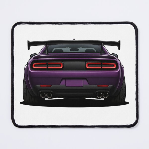 Item preview, Purple Muscle Car Rear View – Widebody Street Performance Design designed and sold by GT Garage.