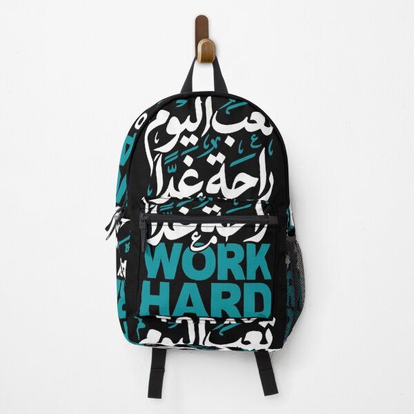 Item preview, Hard Work – Motivational Typography Artwork designed and sold by FunnyTeesWorld.