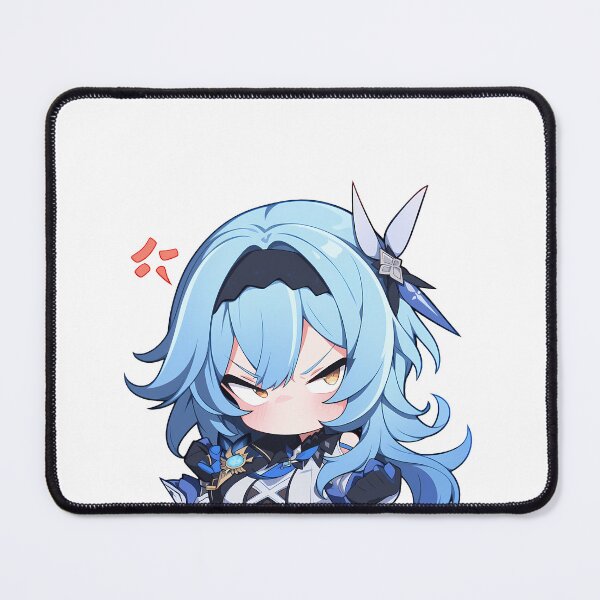 Item preview, Eula Genshin Impact Chibi Kawaii Angry Waifu designed and sold by 108Recordings.