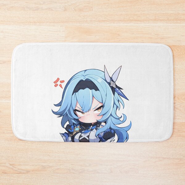 Item preview, Eula Genshin Impact Chibi Kawaii Angry Waifu designed and sold by 108Recordings.