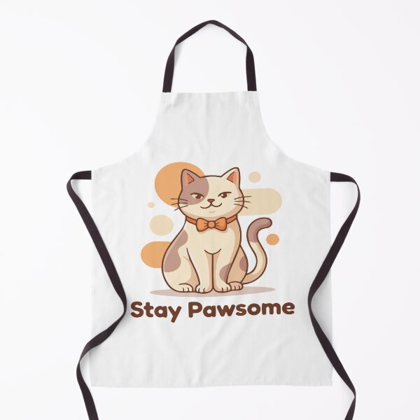Item preview, cat puns Stay Pawsome designed and sold by Uglyandcute.
