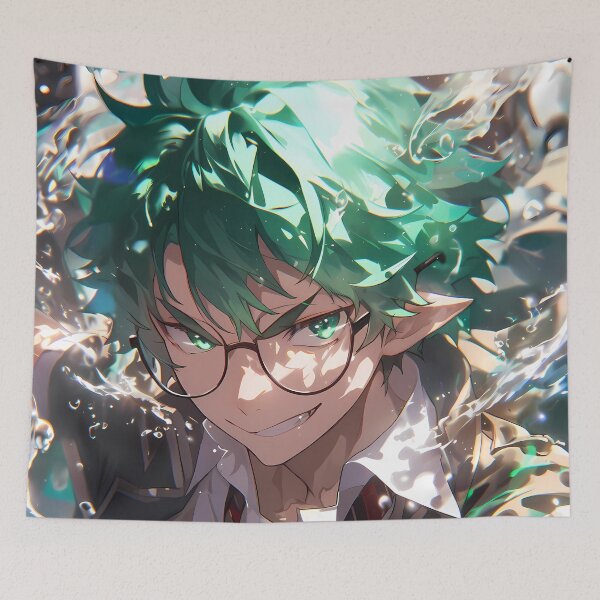 Item preview, Amaimon Blue Exorcist Mischievous Water Splash Chaos designed and sold by 108Recordings.