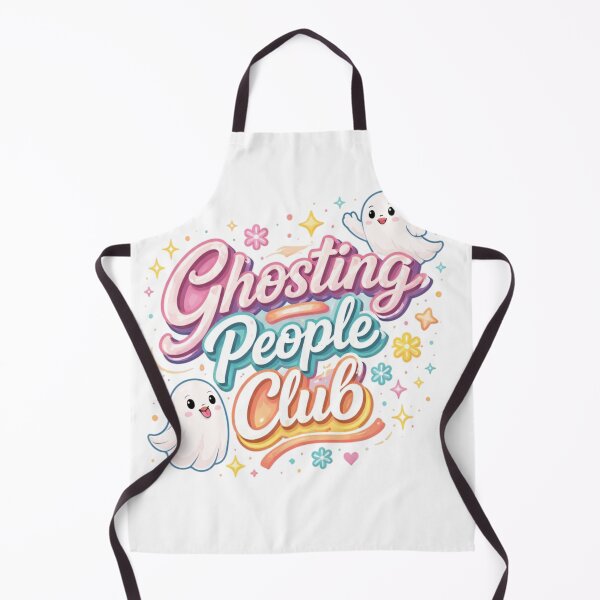 Item preview, Ghosting People Club Cute Retro Ghost Aesthetic Design designed and sold by Sanika arts .