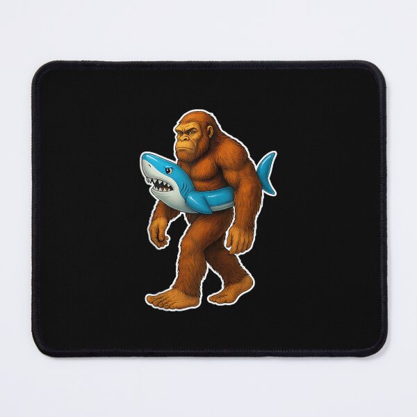 Item preview, Pool Bigfoot Shark Sasquatch Shark Float for Boys Kids Men designed and sold by RichardXRichard.