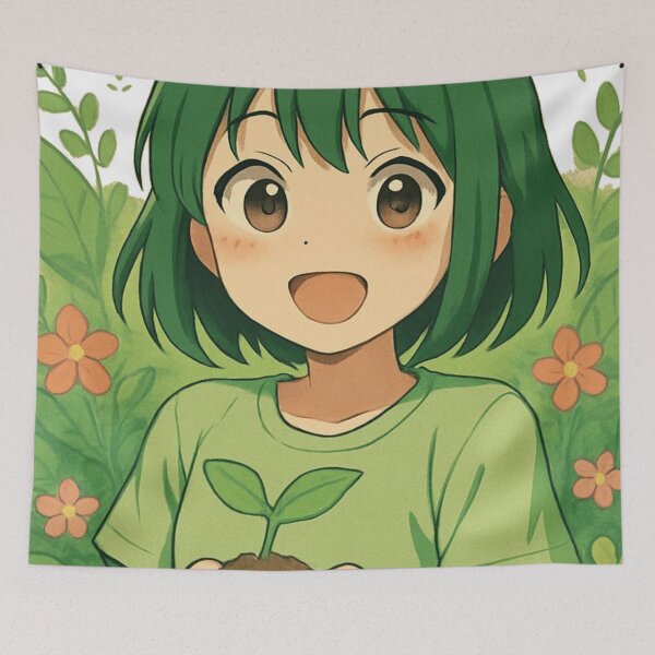 Item preview, Green and clean - environmental awareness designed and sold by GUNAPRIYAA.