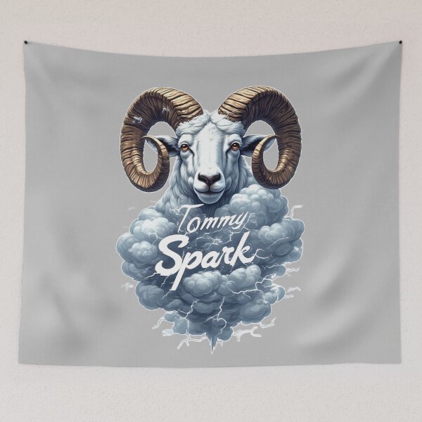 Item preview, Thundercloud RAM Storm Horns designed and sold by TommySpark.
