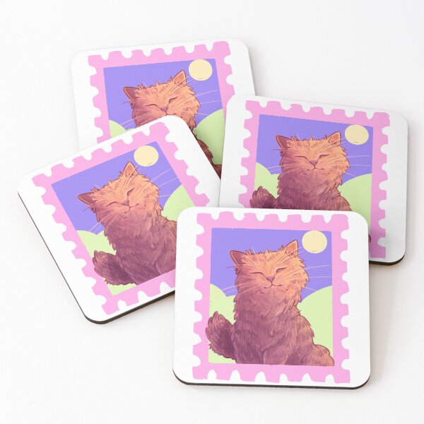 Item preview, Oranje fluffy cat in the sun designed and sold by SuchAPisces.