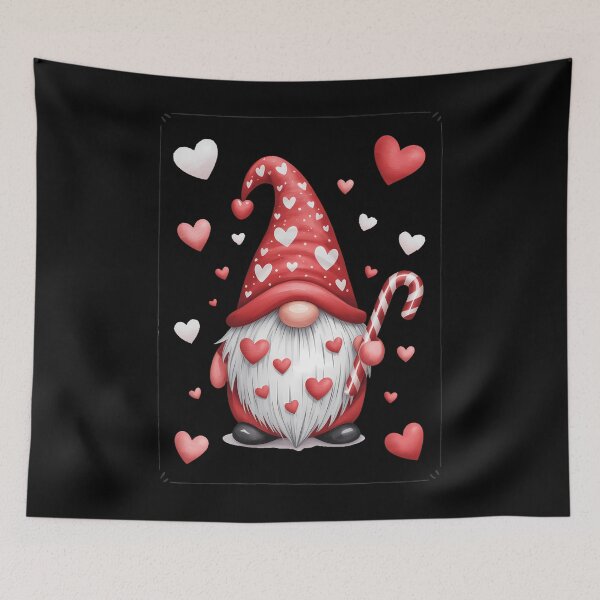 Item preview, Valentines Gnome Love Heart Decor for Women Cute Coffee designed and sold by PunkNation-Arts.