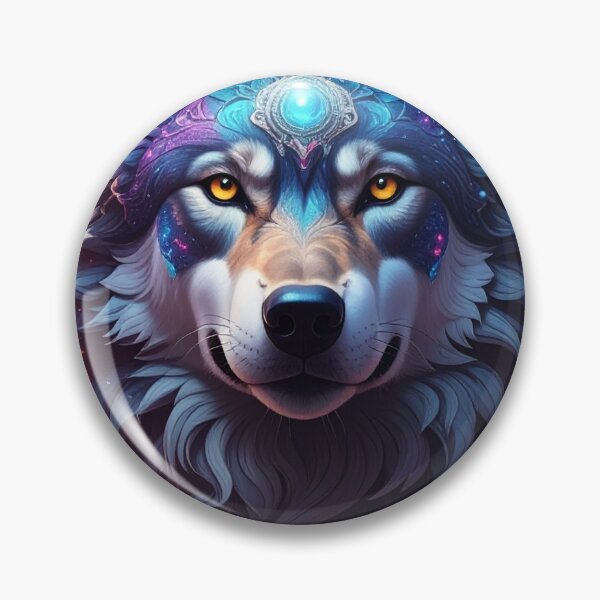 Item preview, Celestial Galaxy Wolf Spirit designed and sold by Yotambuuga.