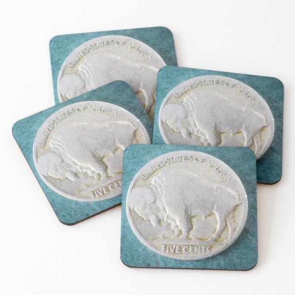 Item preview, Buffalo nickel coin designed and sold by Liupek.