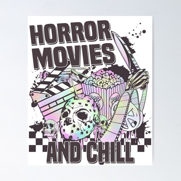Item preview, Horror Movies and Chill designed and sold by batwingbootique.
