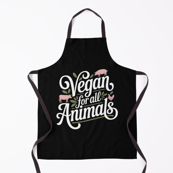 Item preview, Vegan for All Animals, Cow, Pig, Chicken, Vegan Lifestyle designed and sold by PunkNation-Arts.