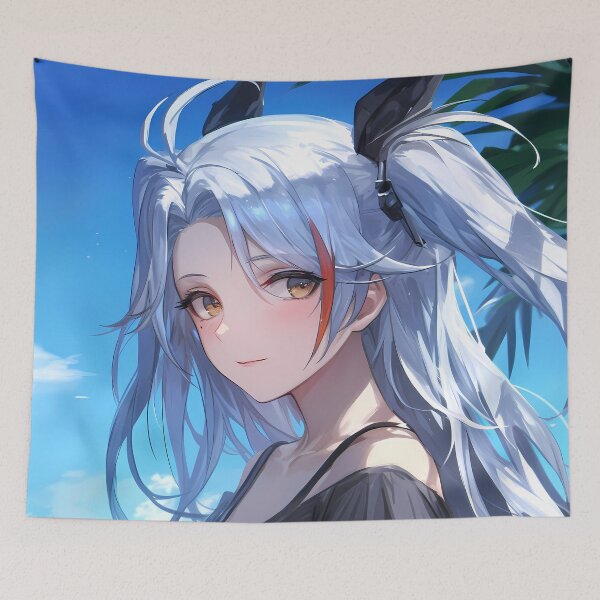 Item preview, Prinz Eugen Azur Lane Silver Hair Seaside Breeze designed and sold by 108Recordings.