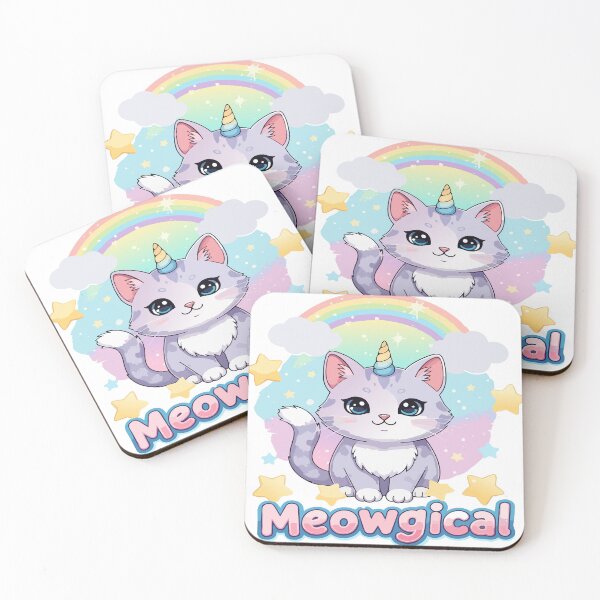 Item preview, cat puns Meowgical designed and sold by Uglyandcute.