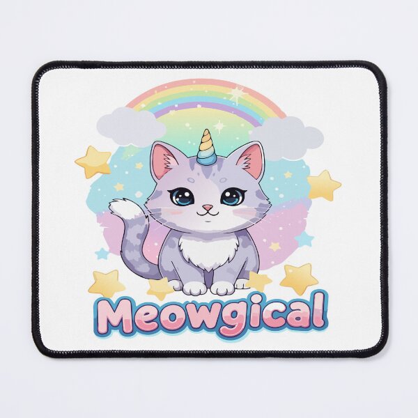 Item preview, cat puns Meowgical designed and sold by Uglyandcute.