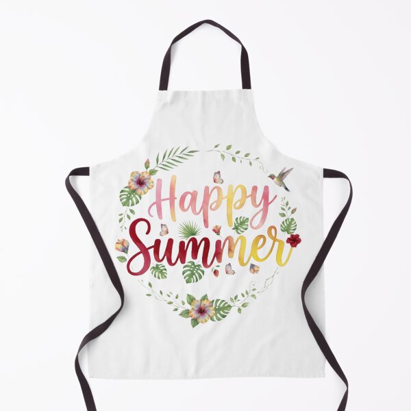 Item preview, Watercolor image of a happy tropical summer designed and sold by VibranPalette.