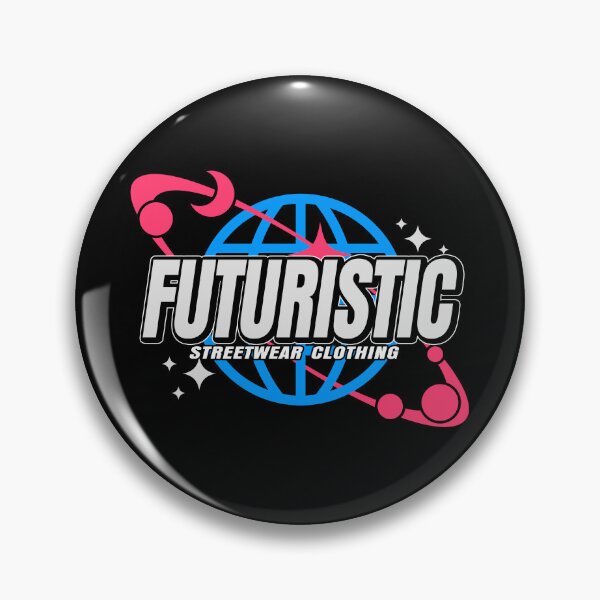 Item preview, Cyber-Globe: Y2K Retro-Futuristic Streetwear Emblem designed and sold by VinMerch.